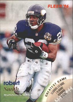 Robert Smith Minnesota Vikings 1996 Fleer NFL #80